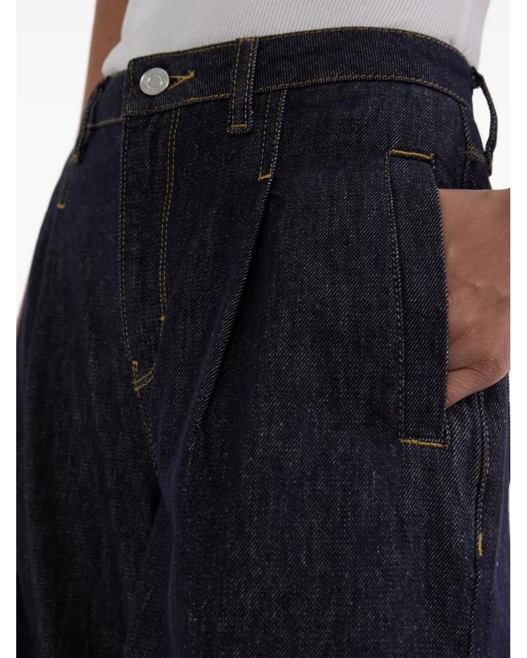 Karl Lagerfeld Blue Cotton Jeans