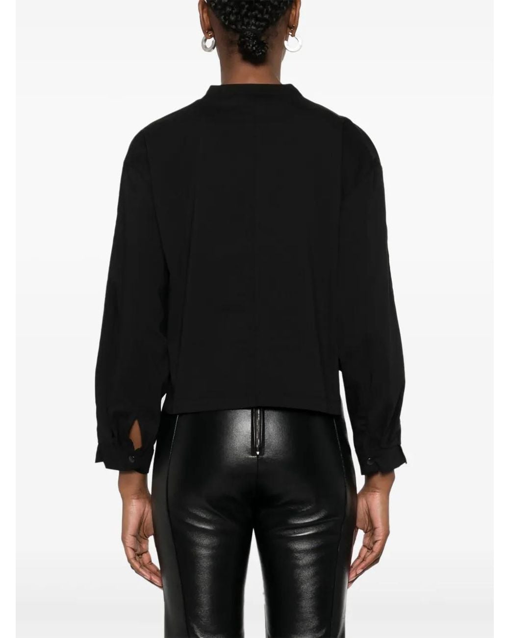 Thom Krom Black Poplin Shirt