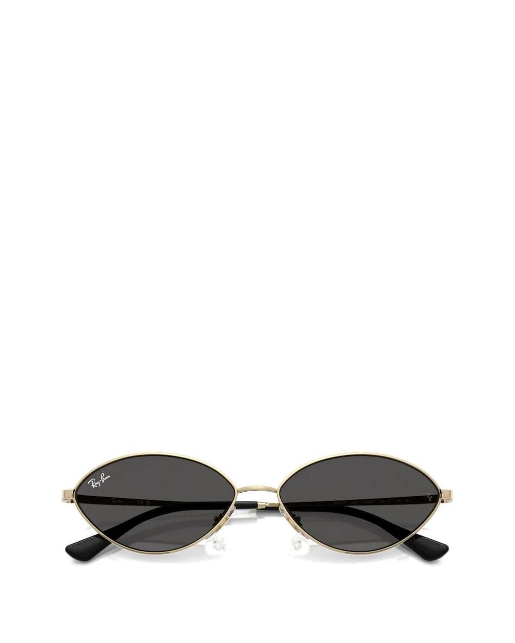 Ray-Ban Metallic Geometric-Frame Sunglasses