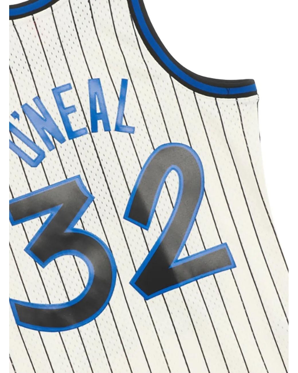 Mitchell & Ness Blue Swingman Pinstriped Jersey for men