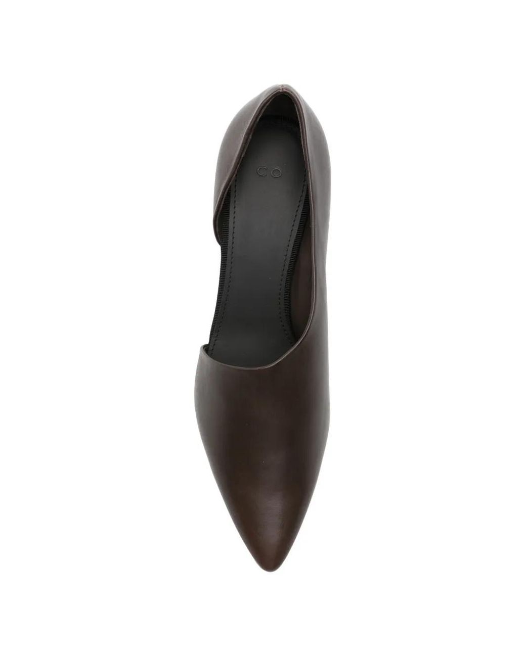 Co. Black Pointed-Toe D'Orsay Pumps