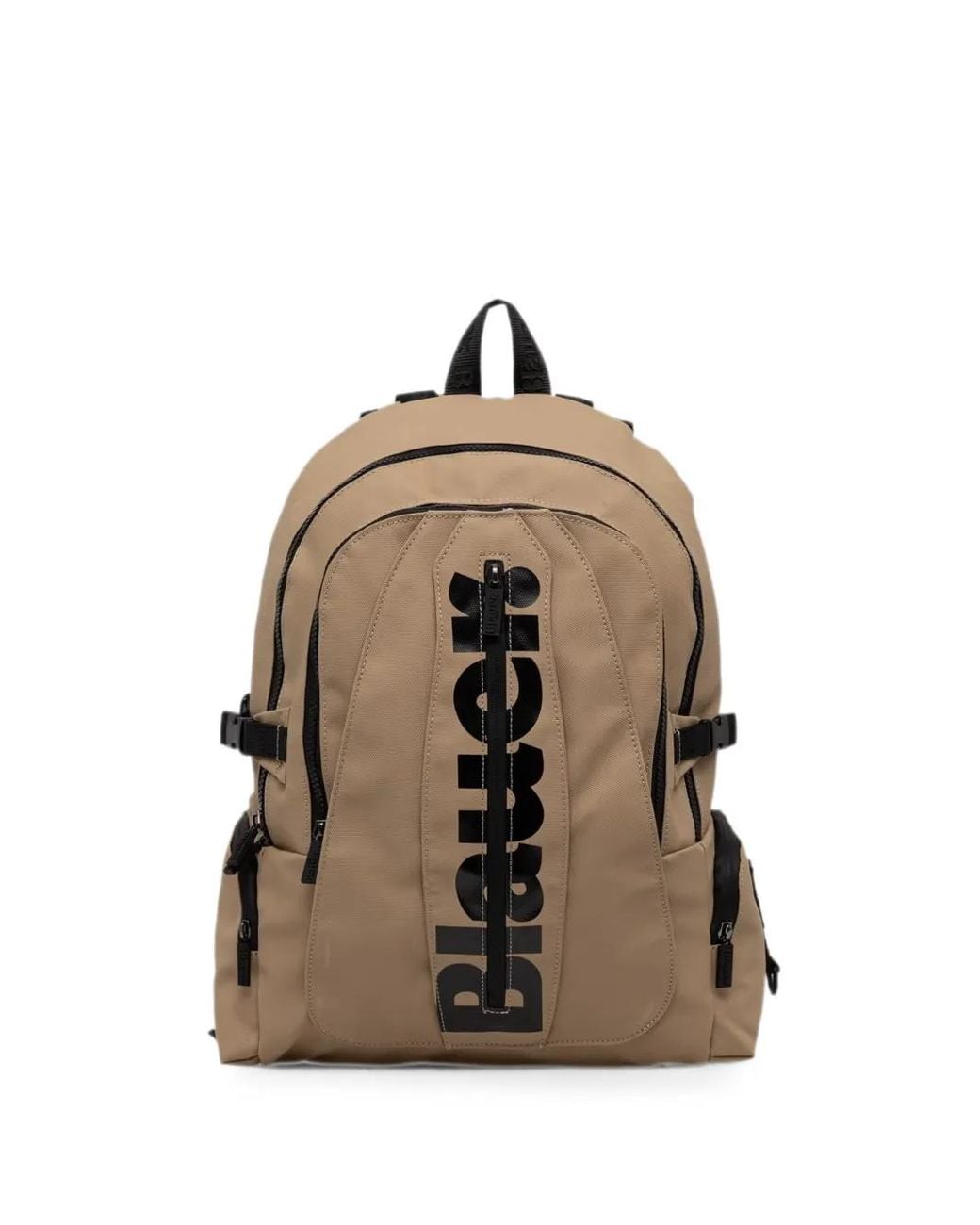 Blauer Brown Logo-Print Backpack for men