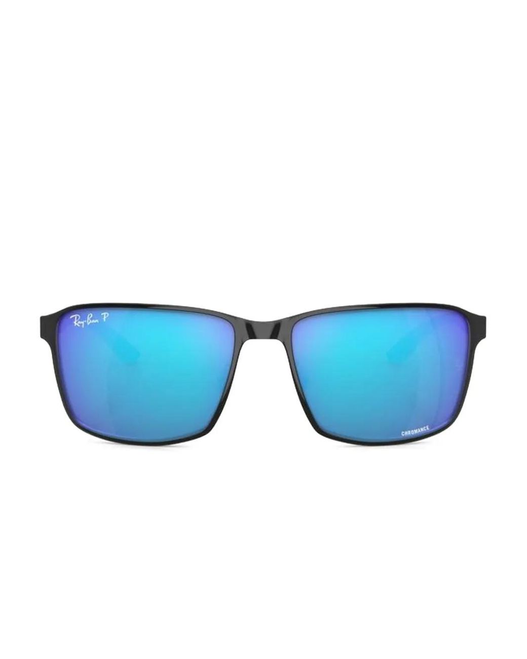 Ray-Ban Blue Rb3721 Rectangle-Frame Sunglasses