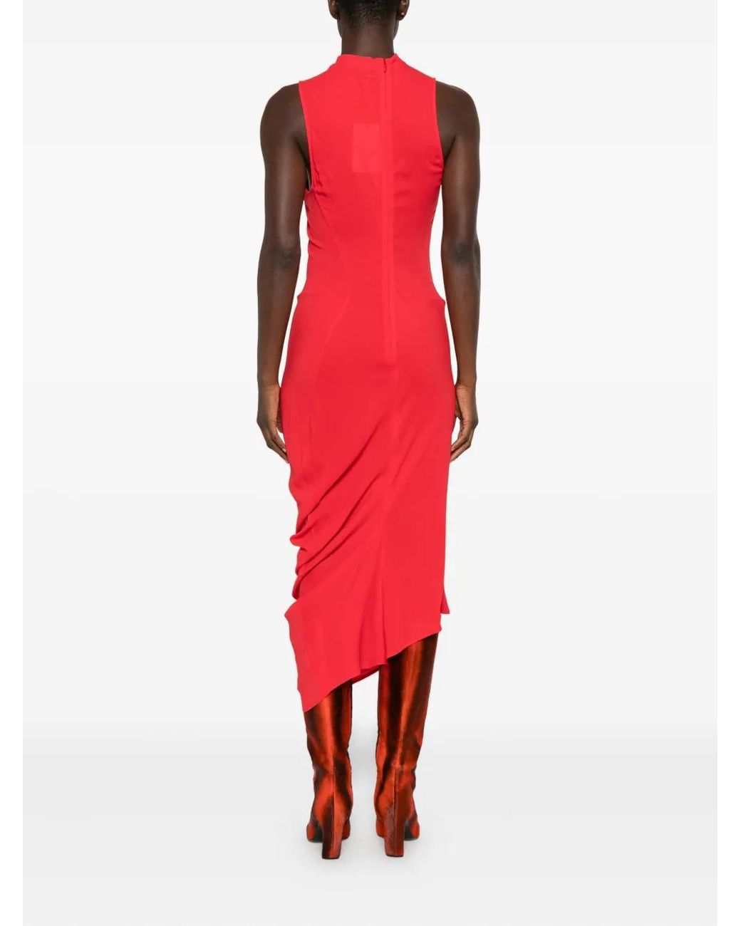Jacquemus Red Sleeveless Dress