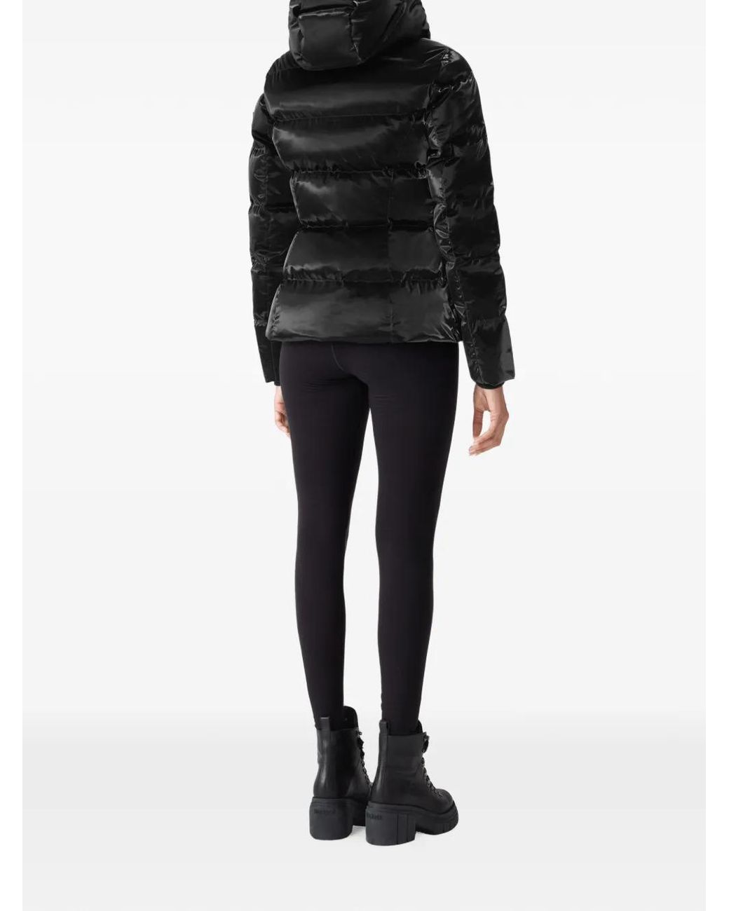 Mackage Black Madalyn-Glo Hooded Quilted Jacket