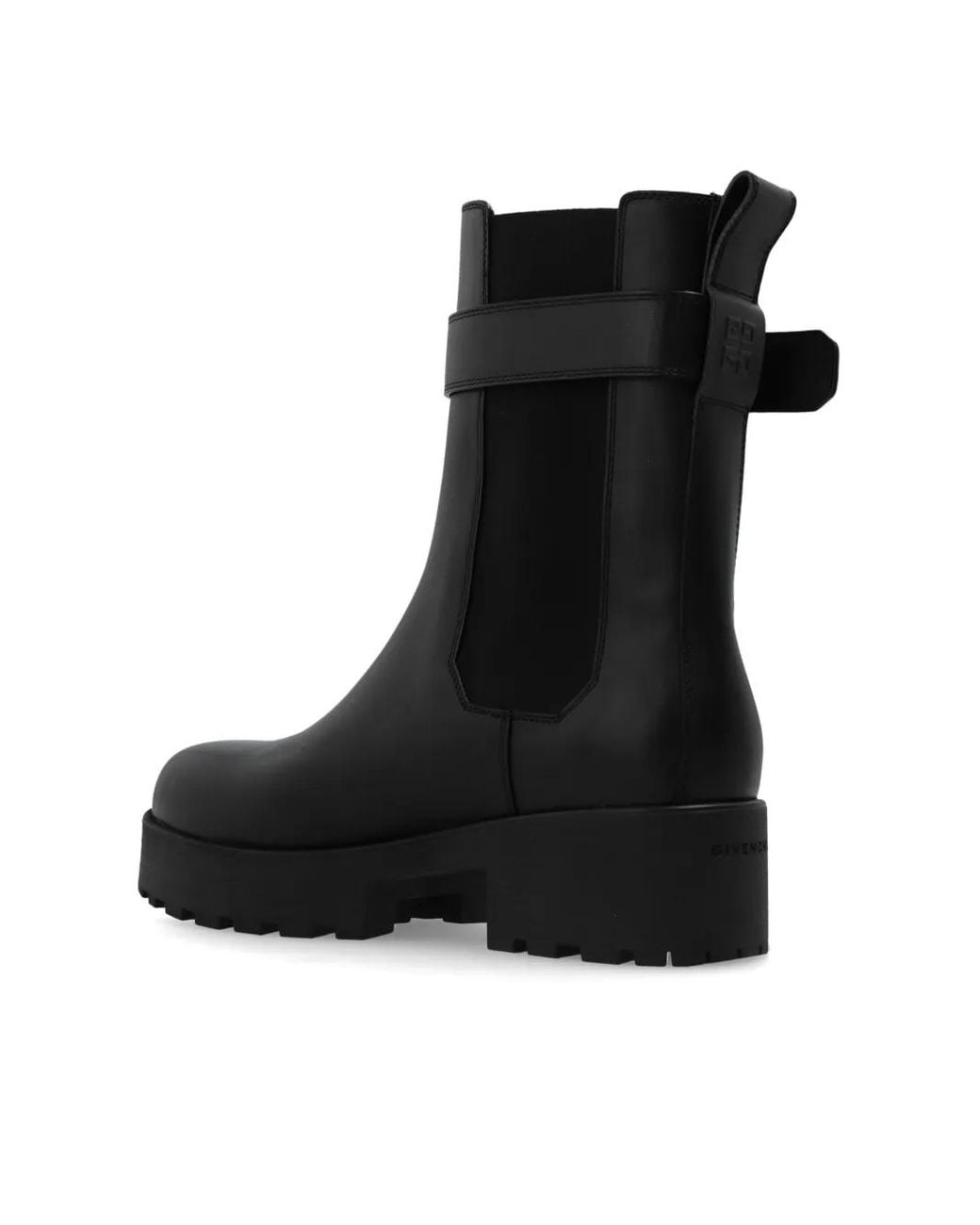 Givenchy Black Ankle Boots With Logo