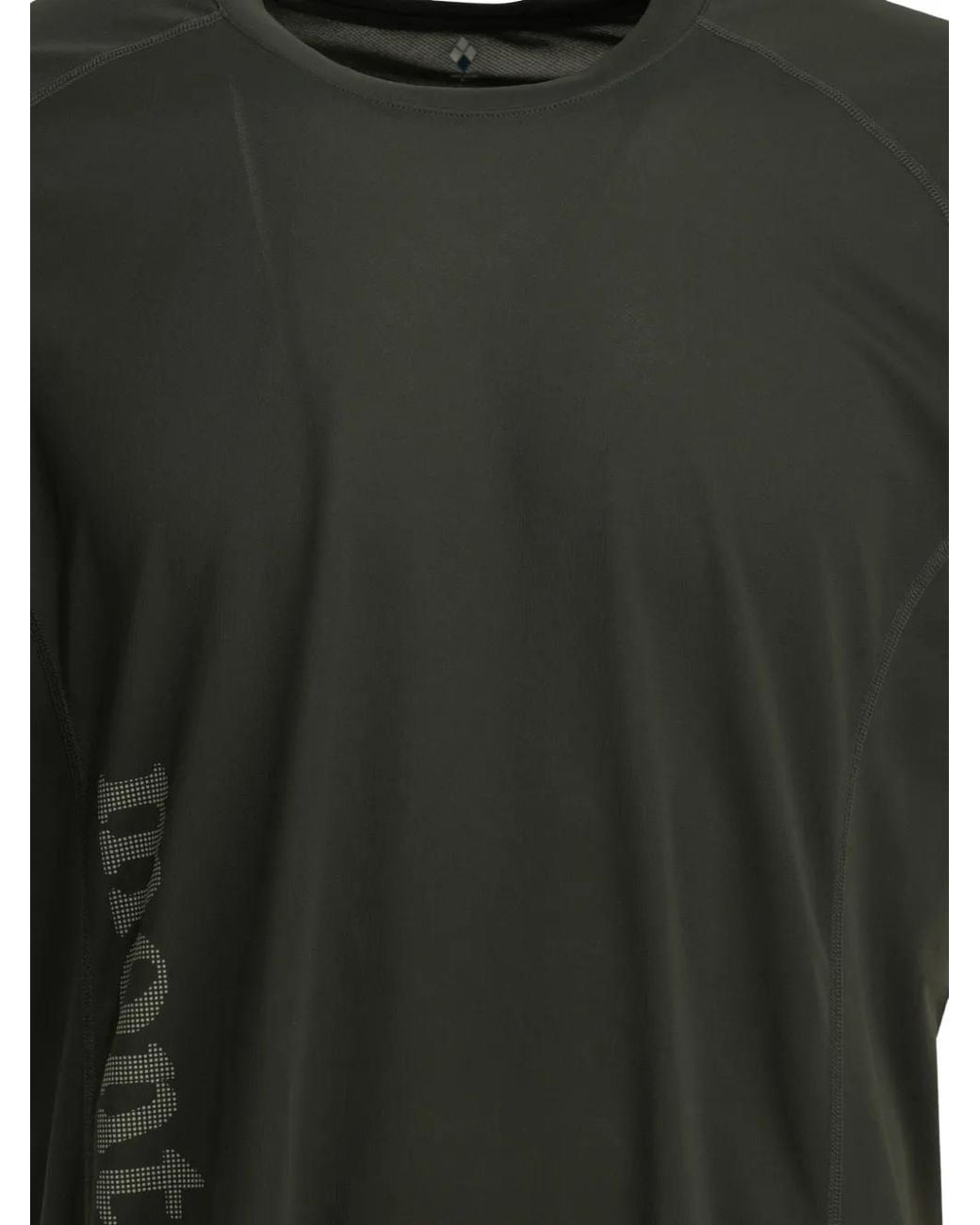 Montbell Green Logo-Print Raglan-Sleeve T-Shirt for men