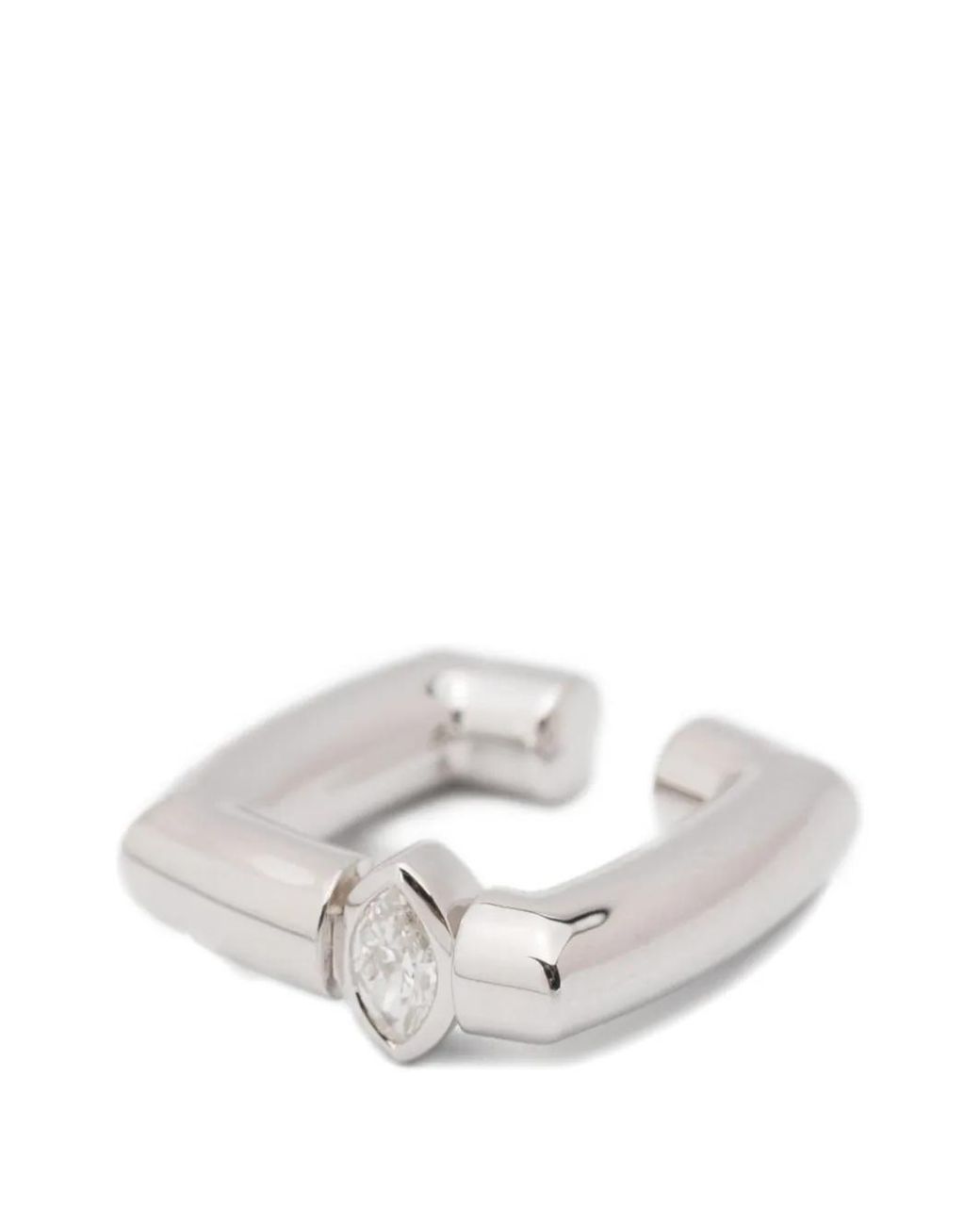 Tom Wood White Frame Ear Cuff