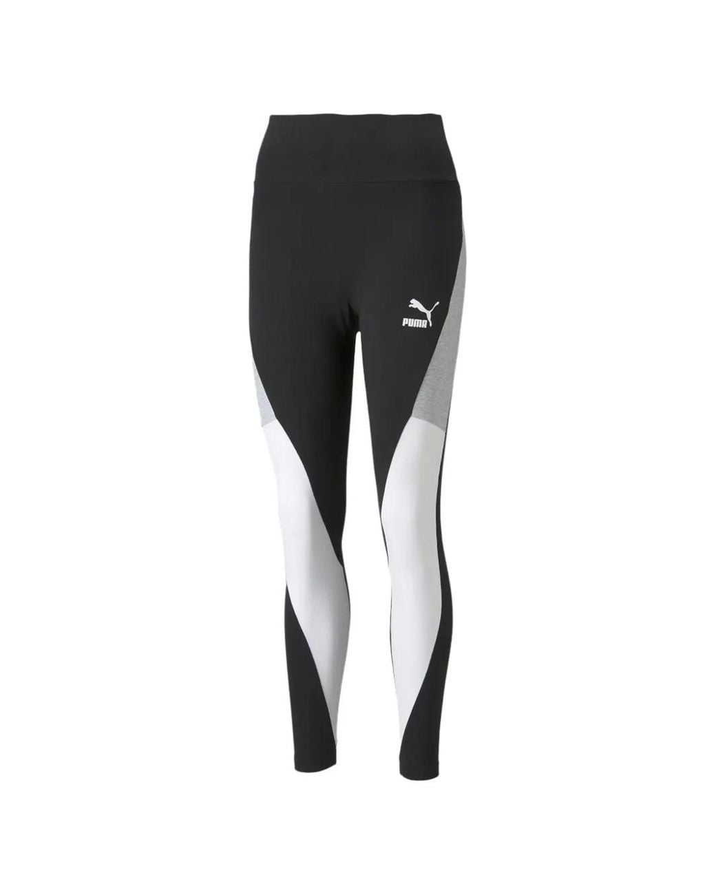 PUMA Black Clsx High-Waist Leggings