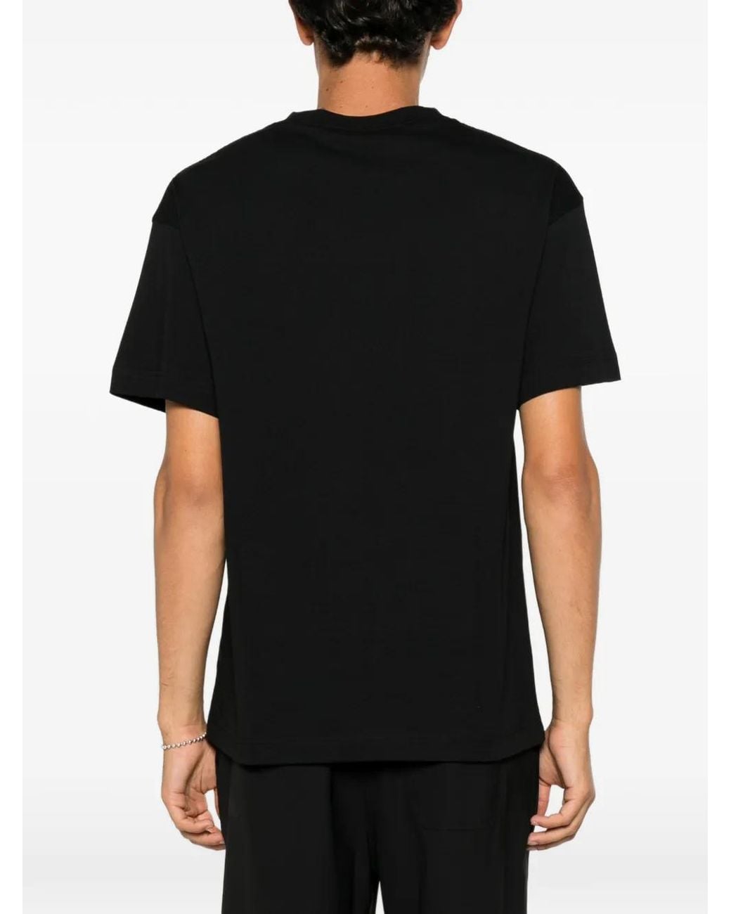 Palm Angels Black Pa Pool Graphic-Print T-Shirt for men