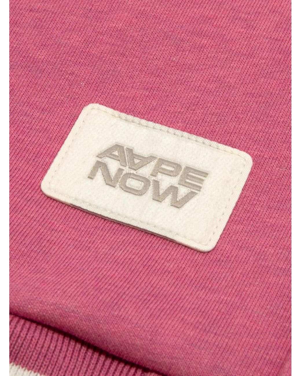 Aape By A Bathing Ape Bomberjacke Mit Logo-Patch in Pink für Herren
