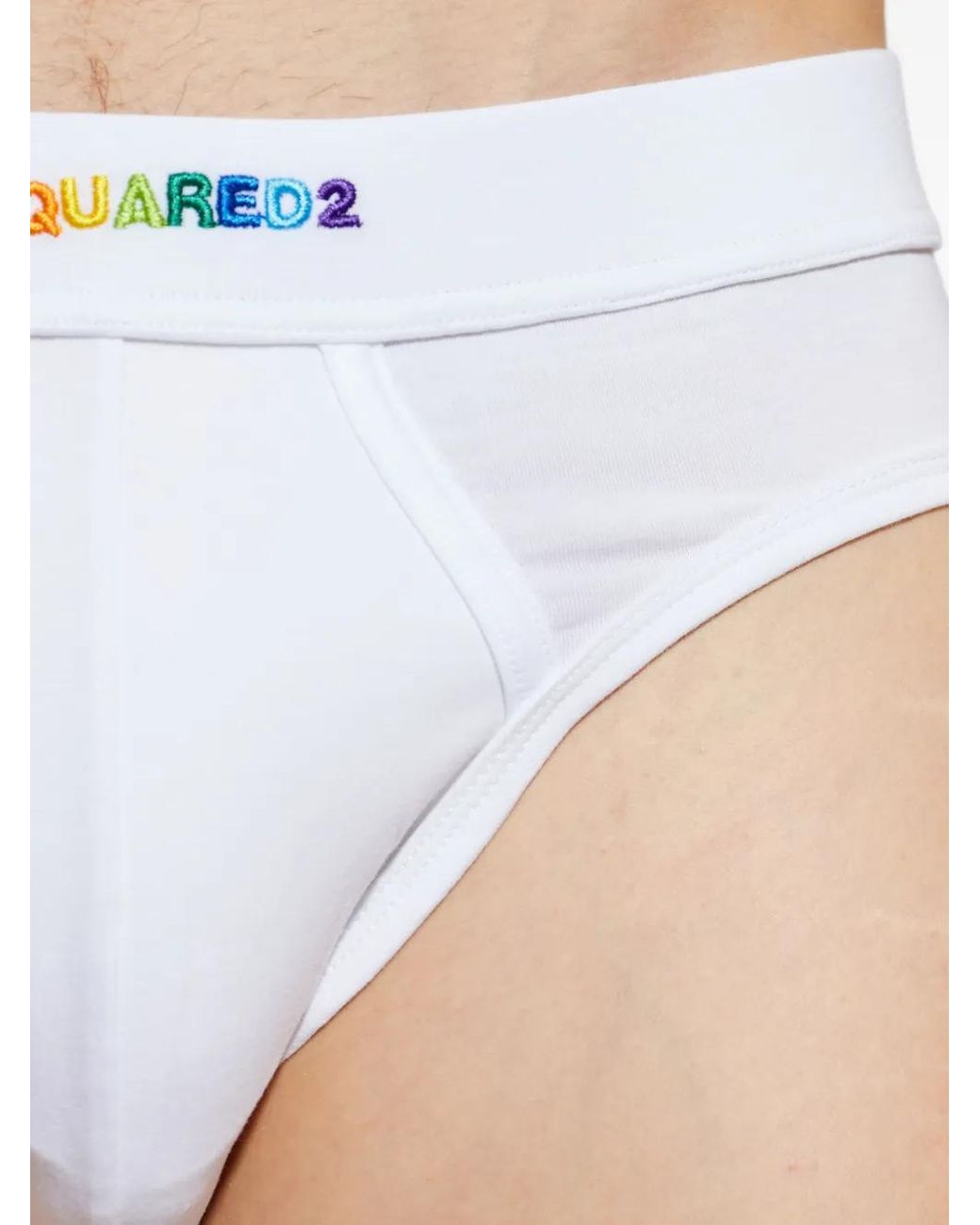 Slip Be Proud di DSquared² in White da Uomo