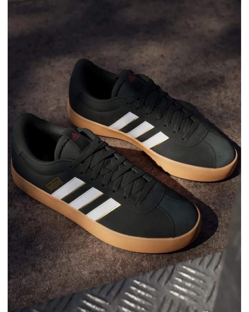 Adidas Black Vl Court 3.0 Sneakers for men