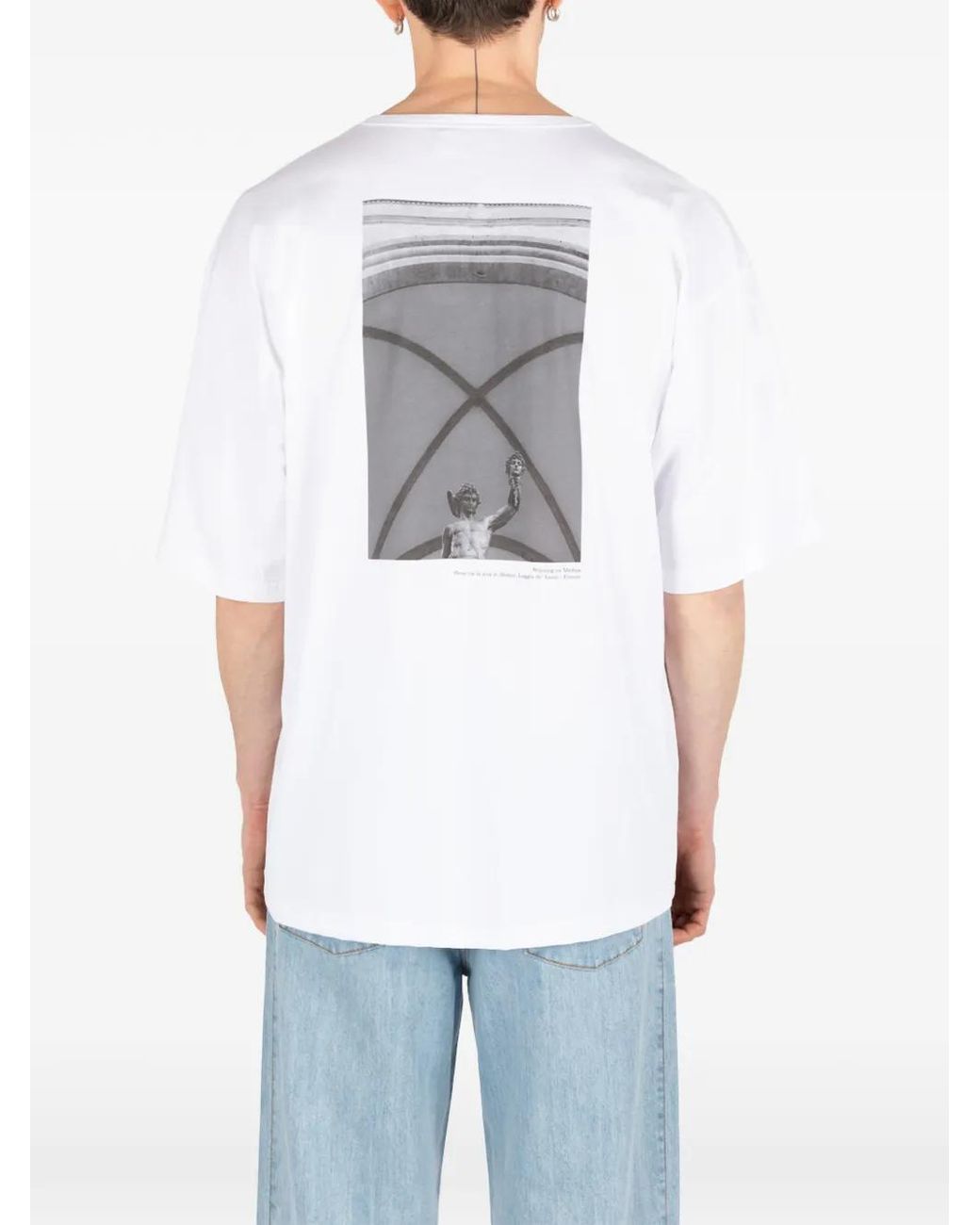 Societe Anonyme White Medusa Graphic T-Shirt