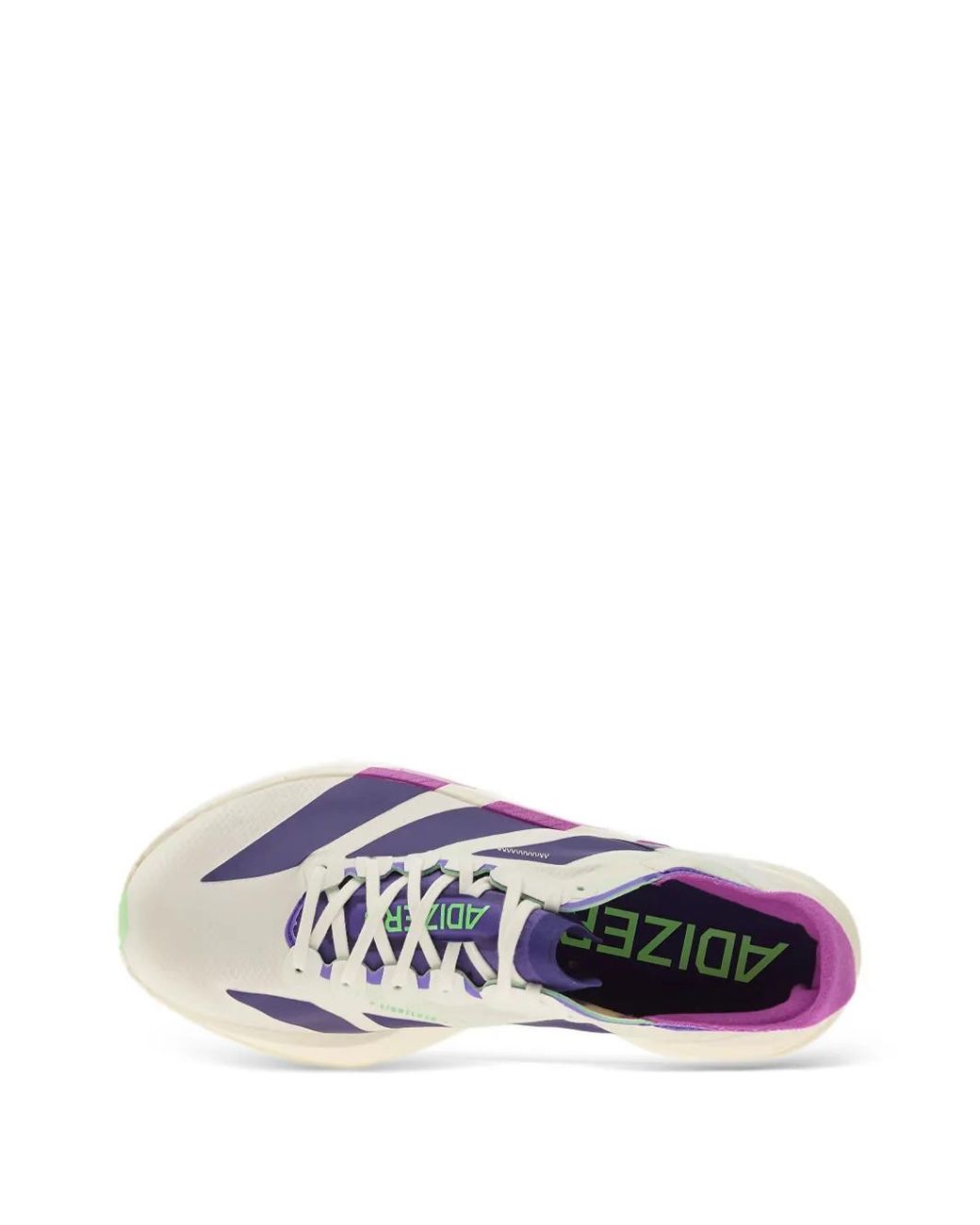 Adidas Purple Adizero Adios Pro 4 Stripe Sneakers for men