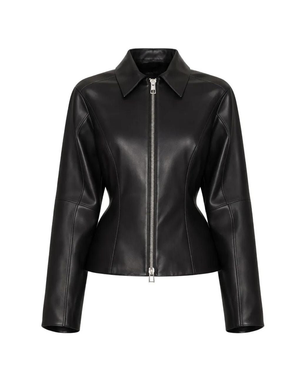The Sei Black Jacke Mit Reißverschluss