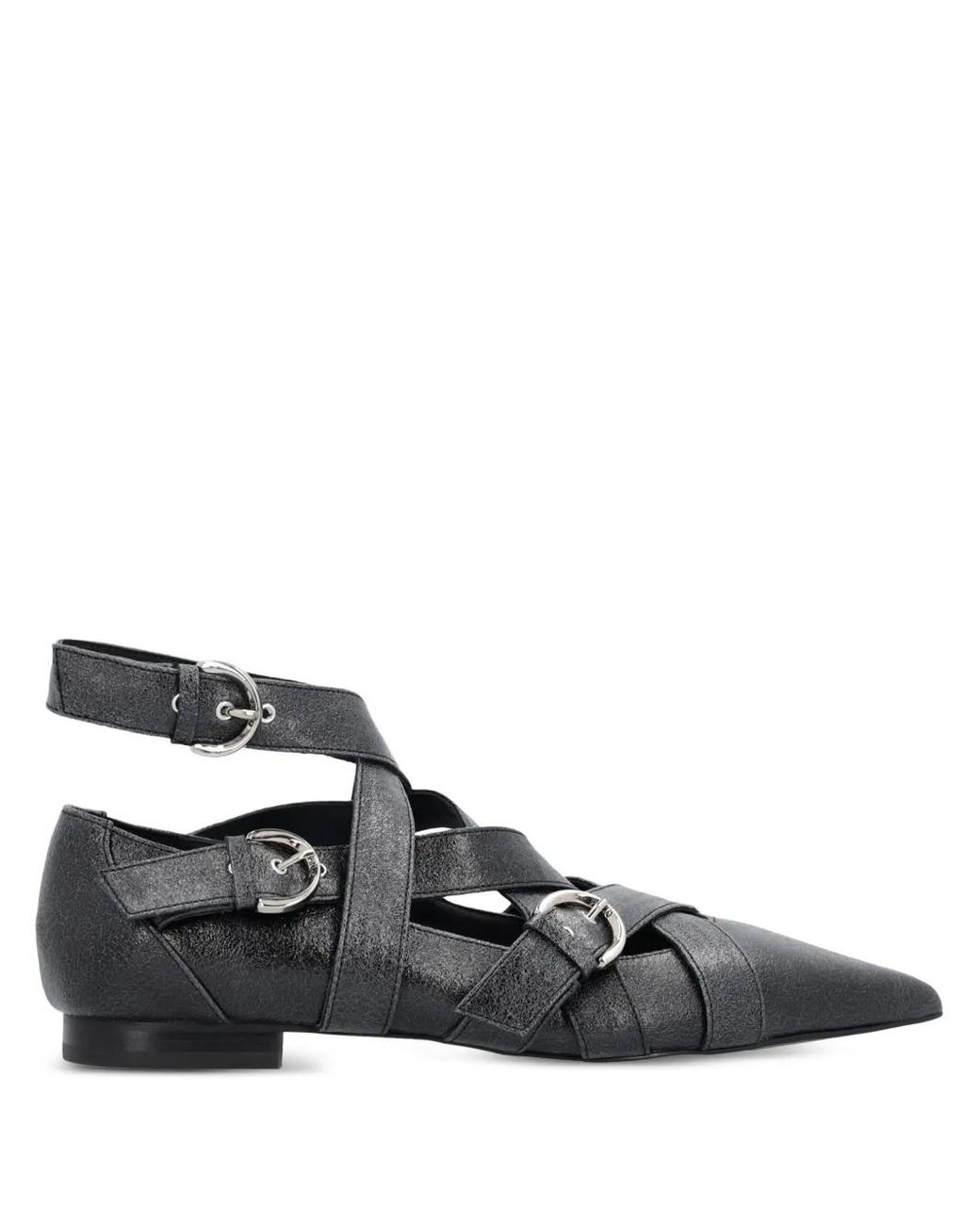 Pinko Black Flat Shoes