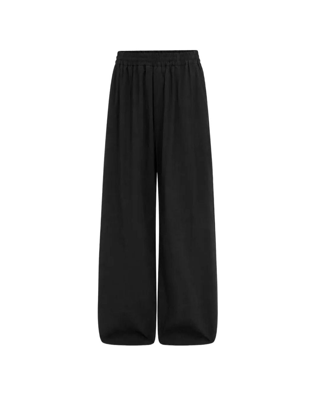 MM6 by Maison Margiela Black Elasticated-Waist Track Pants for men