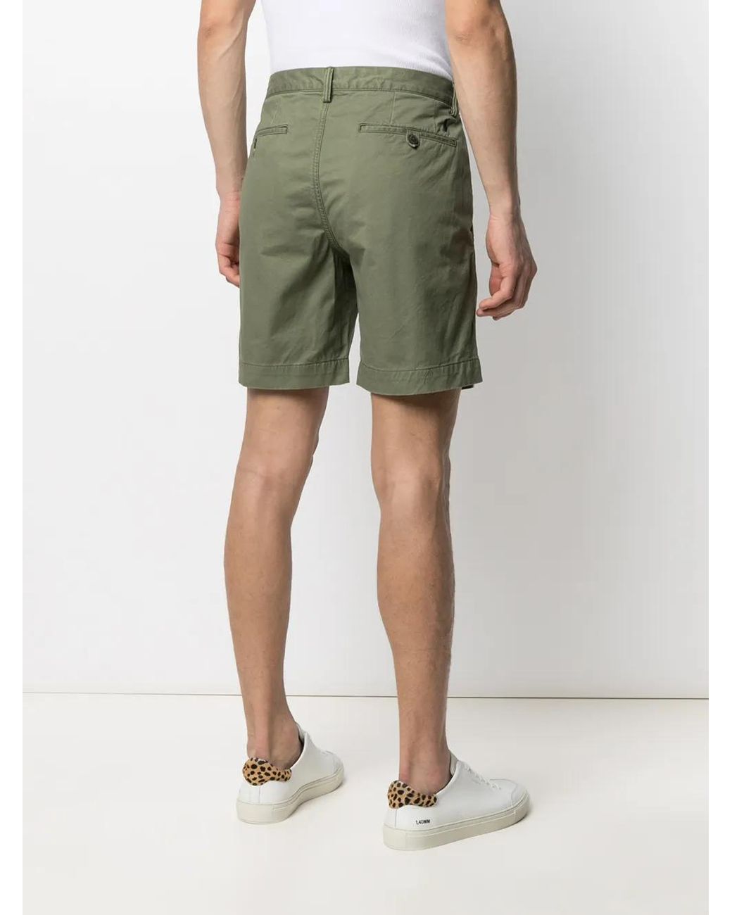 Polo Ralph Lauren Green Straight-Leg Chino Shorts for men