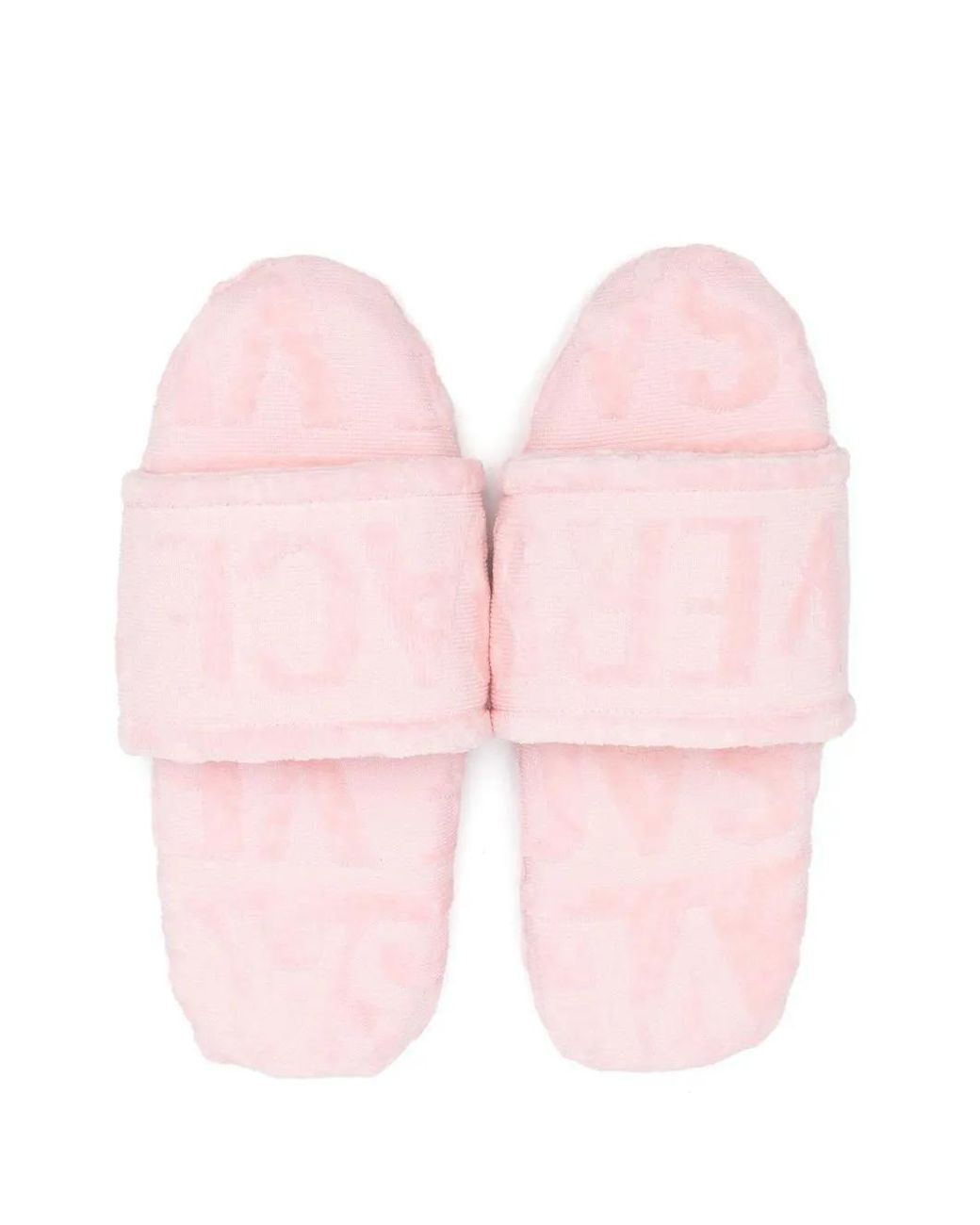 Versace Pink Allover Slippers