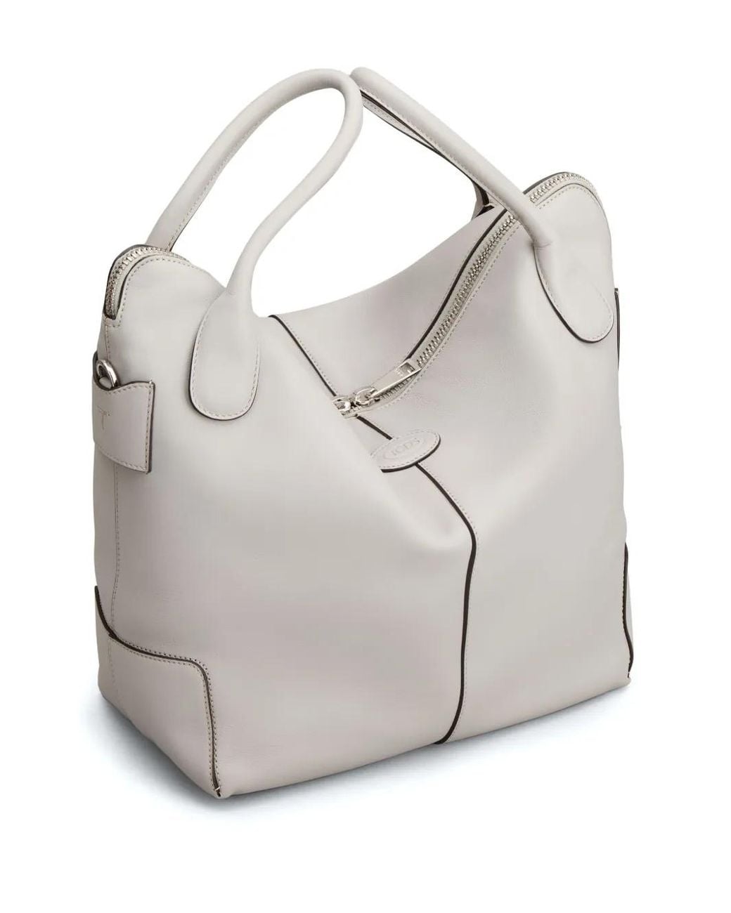 Tod's Medium Shopper in het Gray