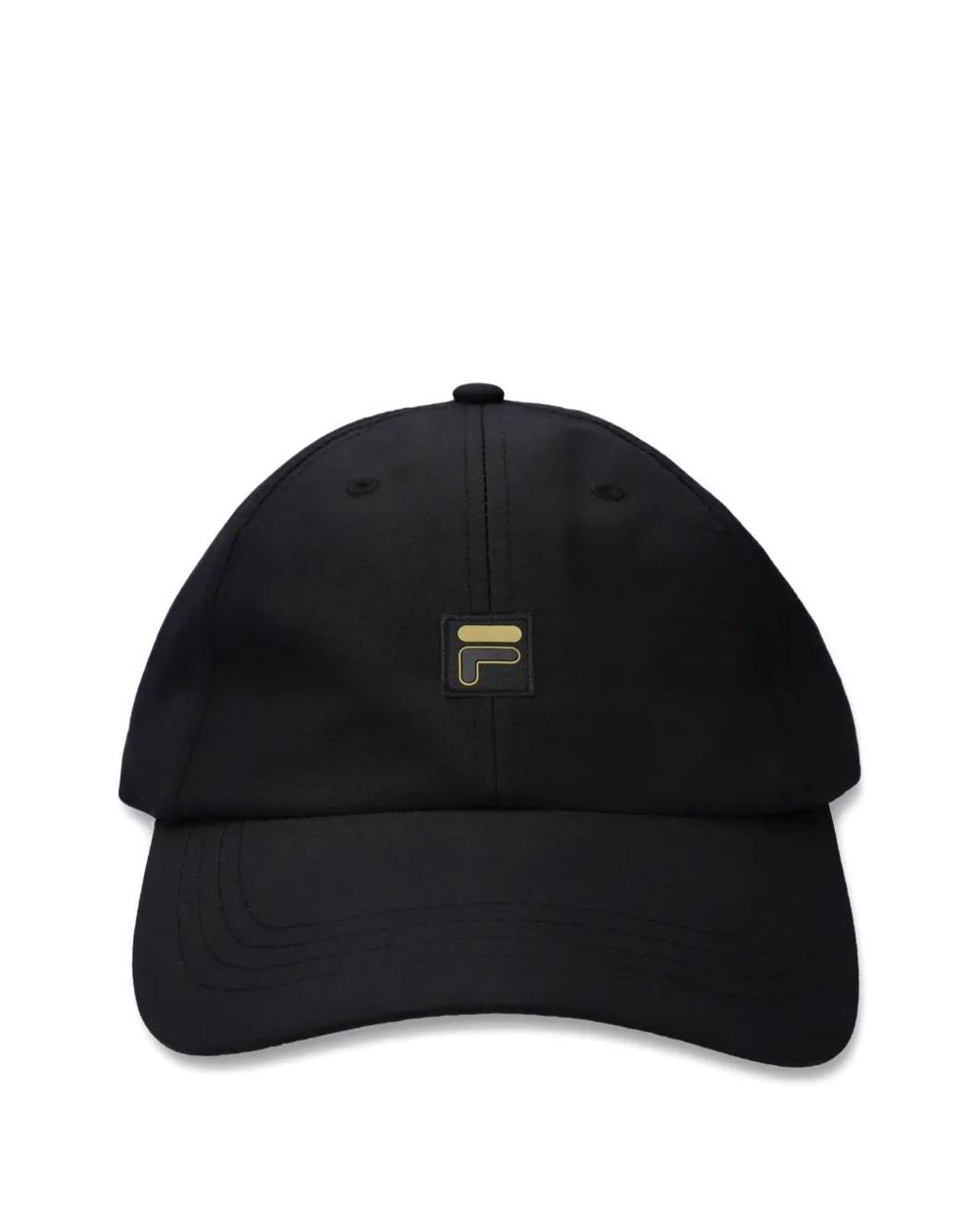 Fila Black Casquette Hylo À Patch Logo for men