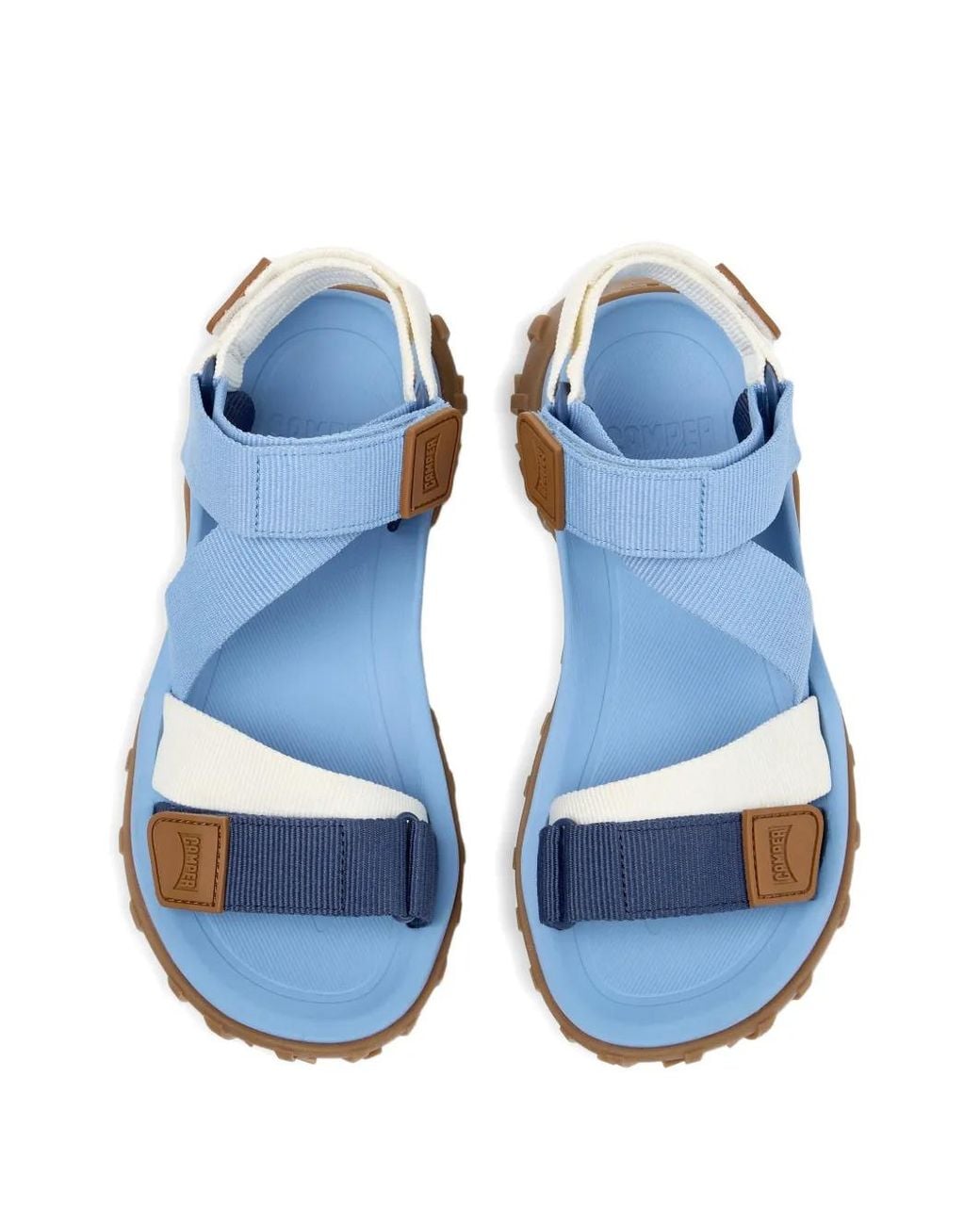 Camper Blue Sandals Drift Trail