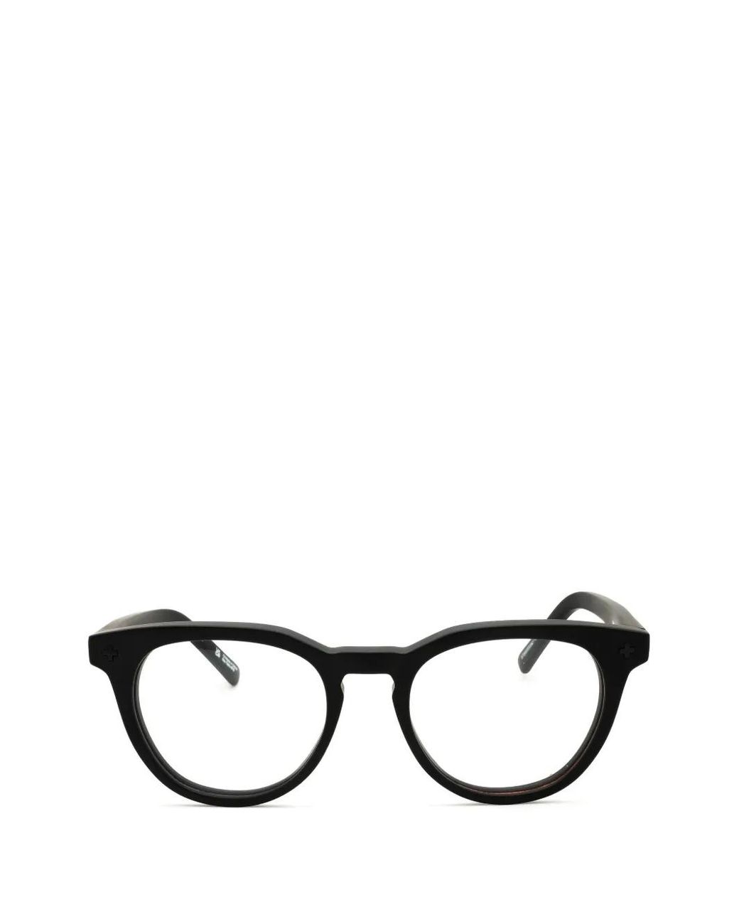 Spy Black Kaden Round-Frame Glasses