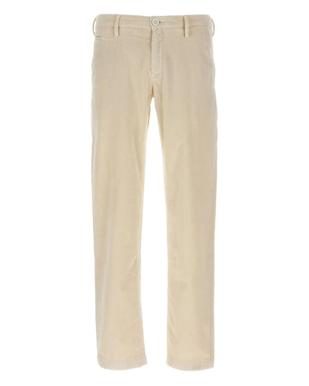 Jacob Cohen Natural Velvet Pants Jeans for men