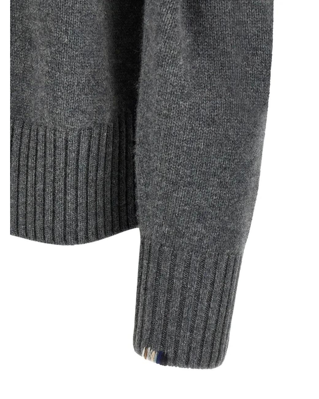 Extreme Cashmere Gray Ordinary Saddle-Sleeve Sweater
