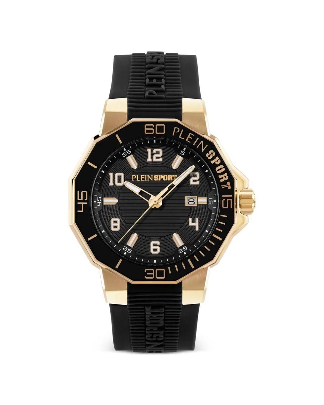 Philipp Plein Black Titan 3H 44Mm Watch for men