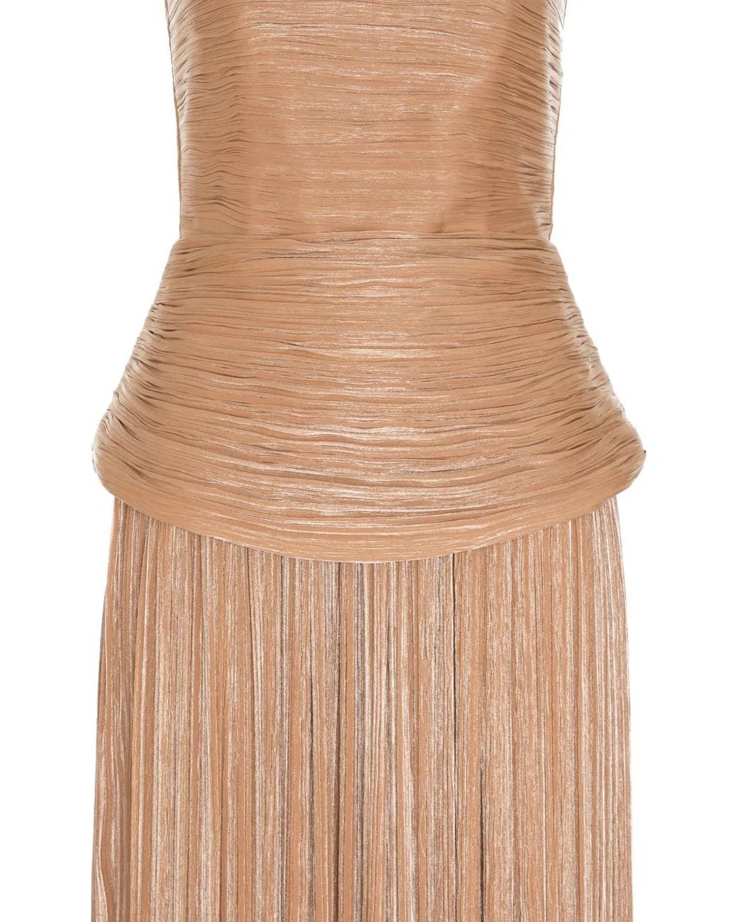 V:PM ATELIER White Sweet Ruched Lace-Up Maxi Dress