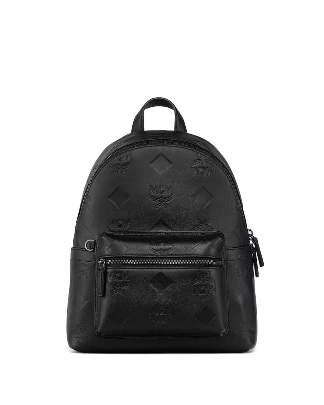 MCM Black Stark Backpack for men