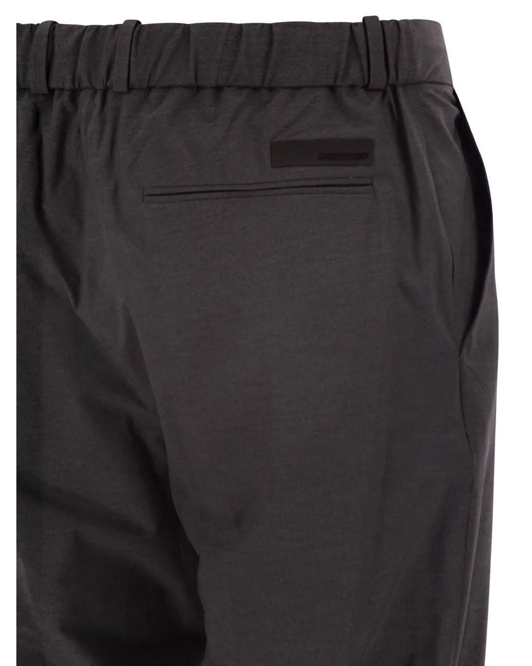 Rrd Gray Technical Tapered Trousers for men