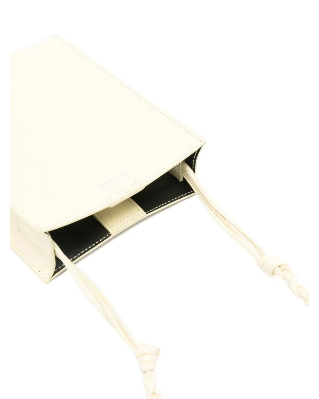 Borsa A Tracolla Tangle Piccola di Jil Sander in Natural