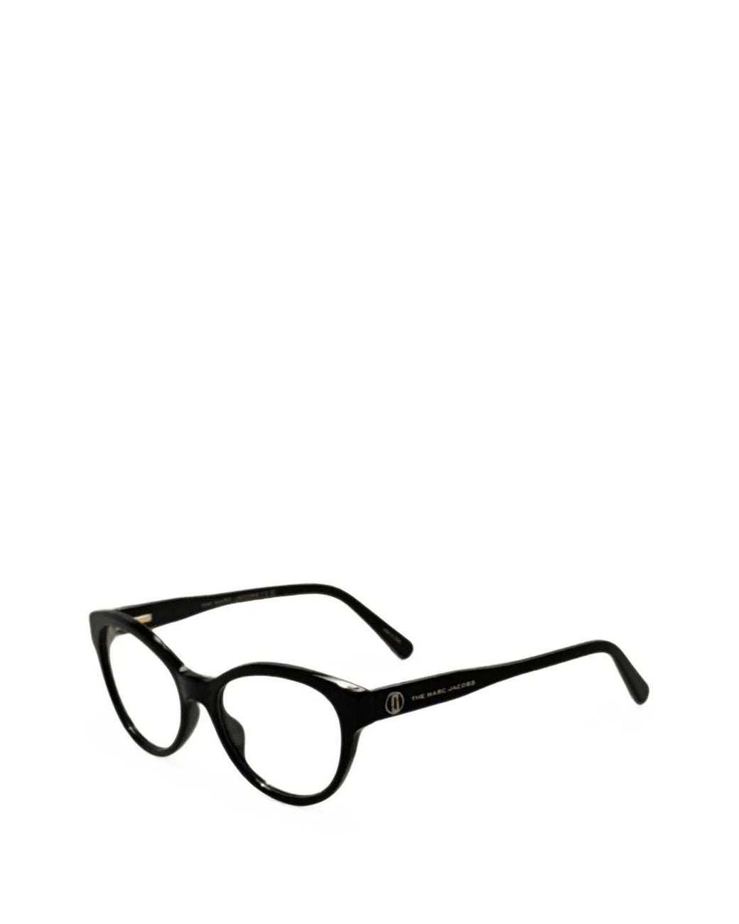 Marc Jacobs Black Lunettes De Vue À Monture Papillon