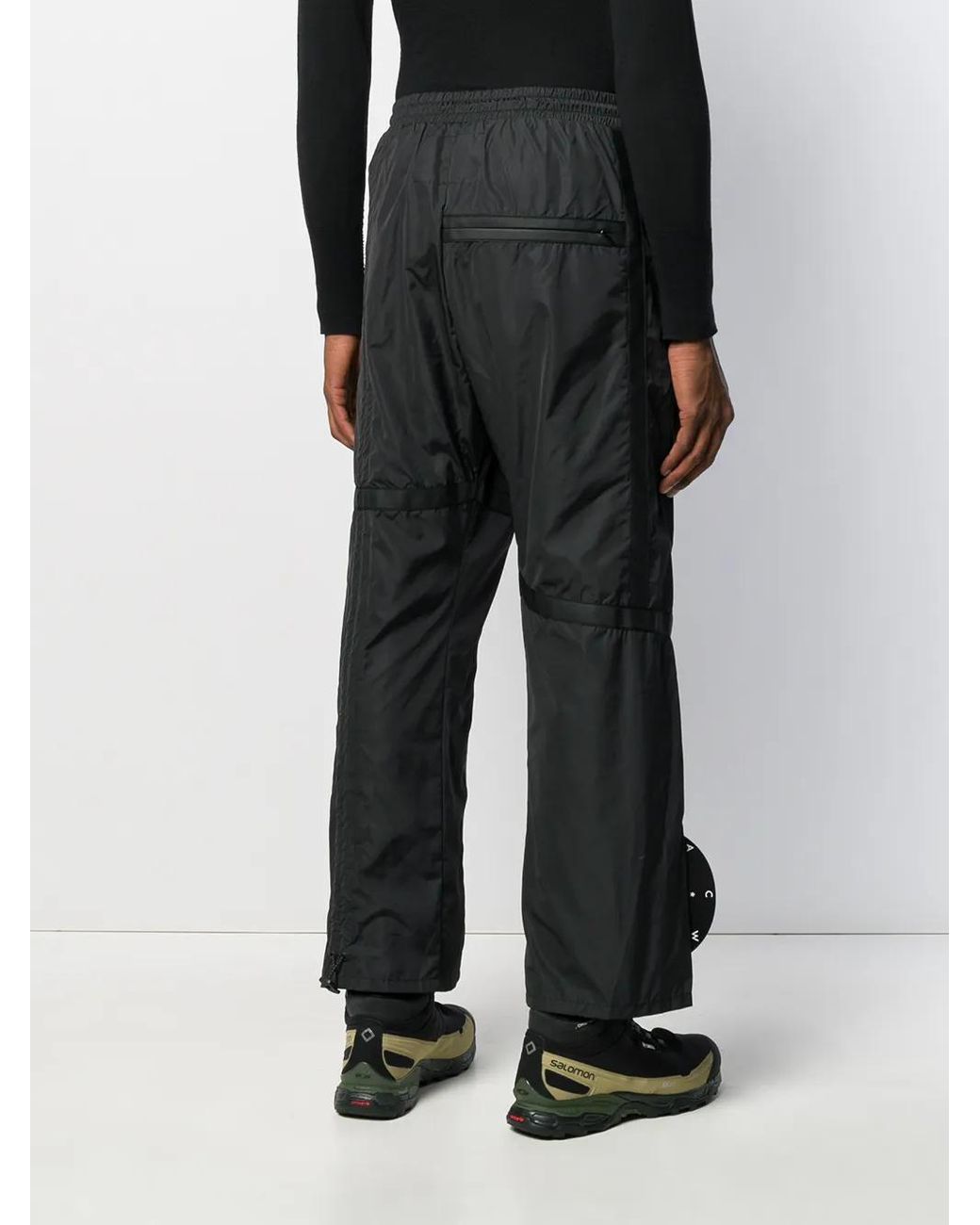 A_COLD_WALL* Black Logo Patch Trousers for men