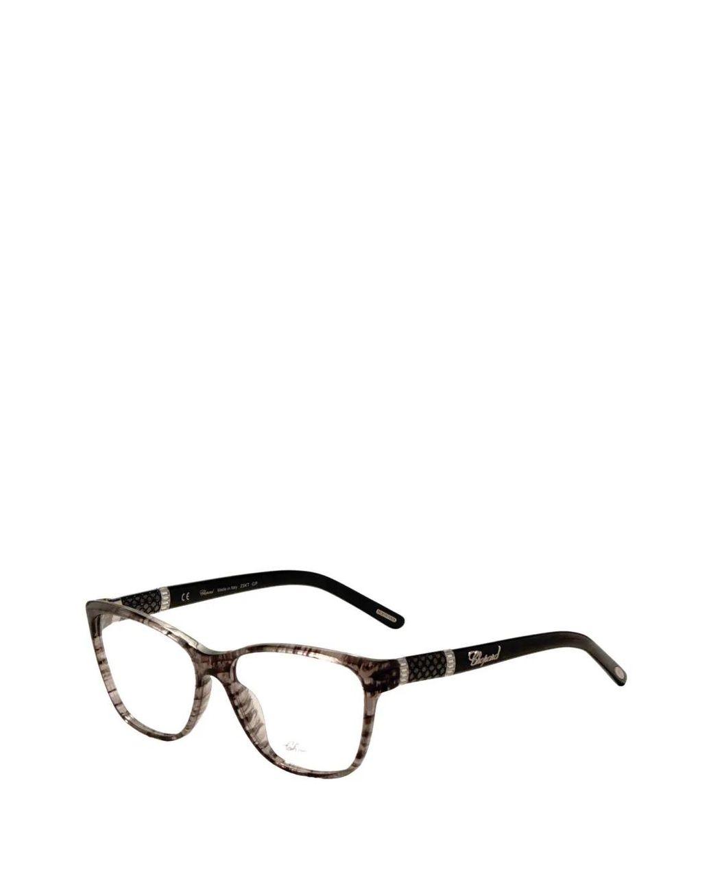 Chopard Multicolor Rectangle-Frame Glasses
