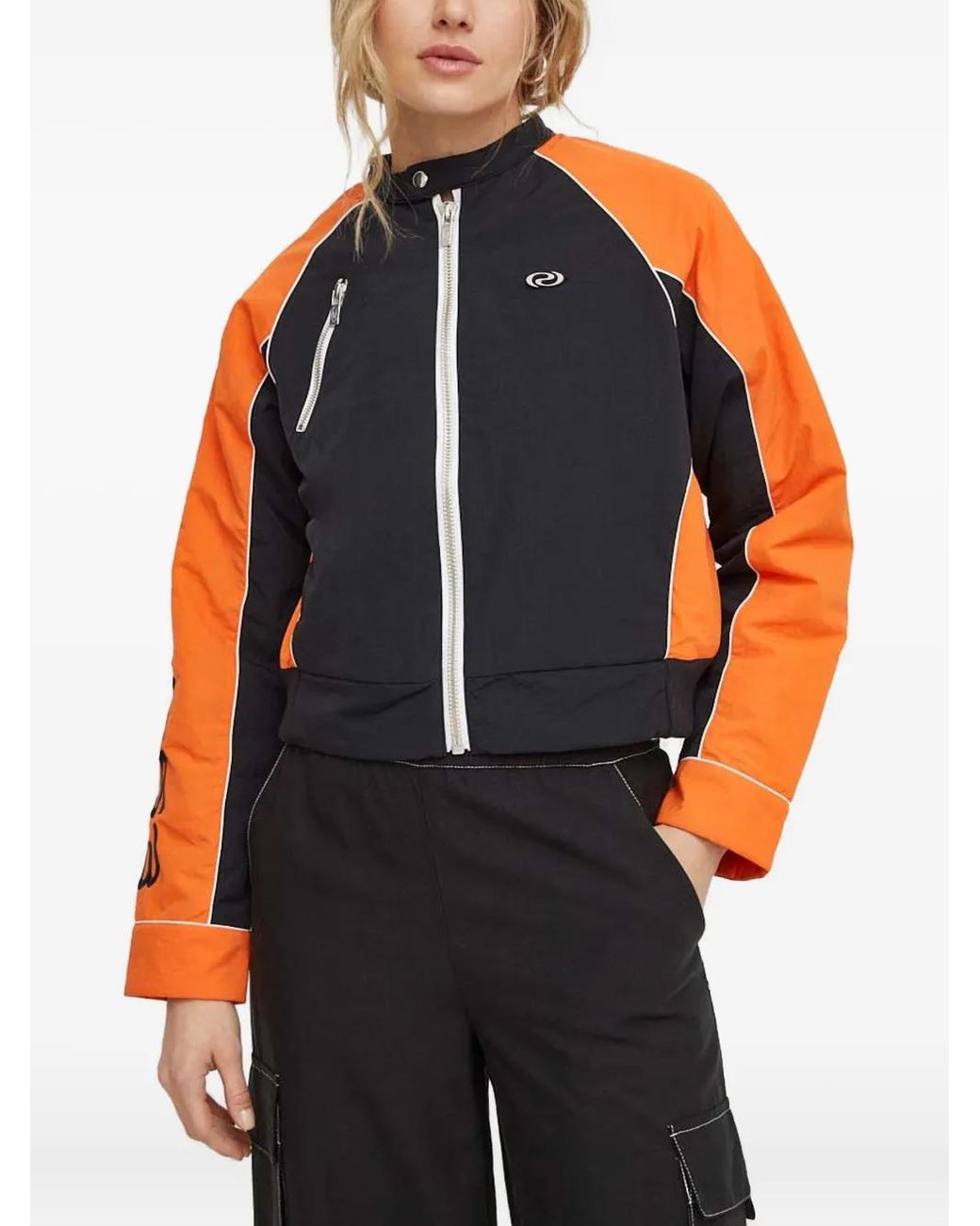 Résumé Blue Zip Detail Jacket