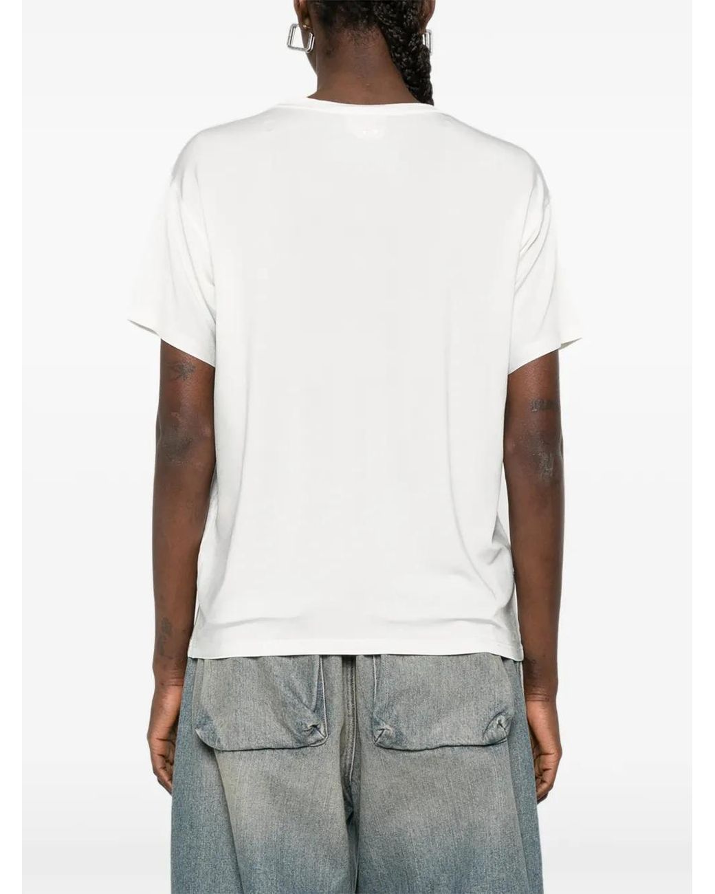 DIESEL White T-Normy-S2 Maglietta