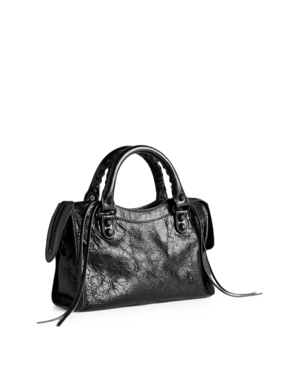 Balenciaga Black Mini Le City Tote Bag