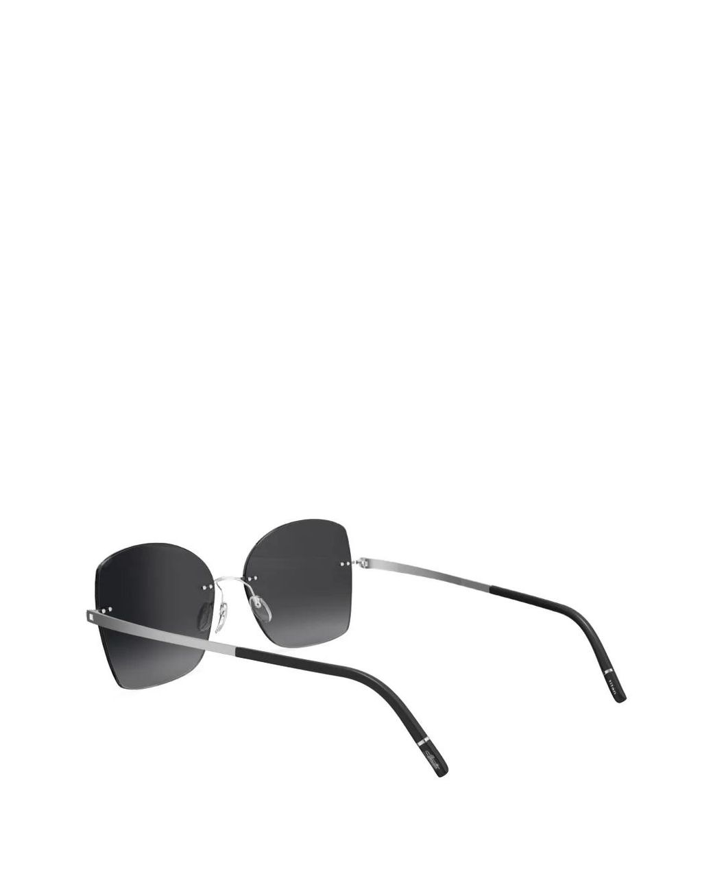 Silhouette Black Lunettes De Soleil À Monture Oversize