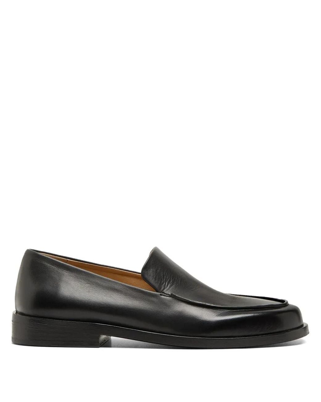 Marsèll Black Leather Loafers