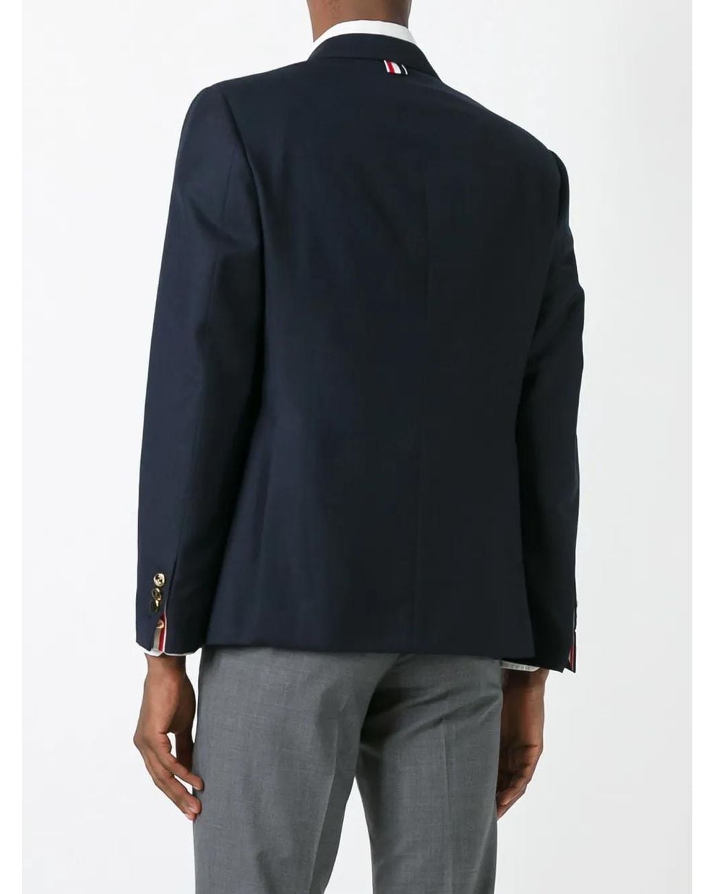 Thom Browne Blue Super 120's Twill Sportcoat for men