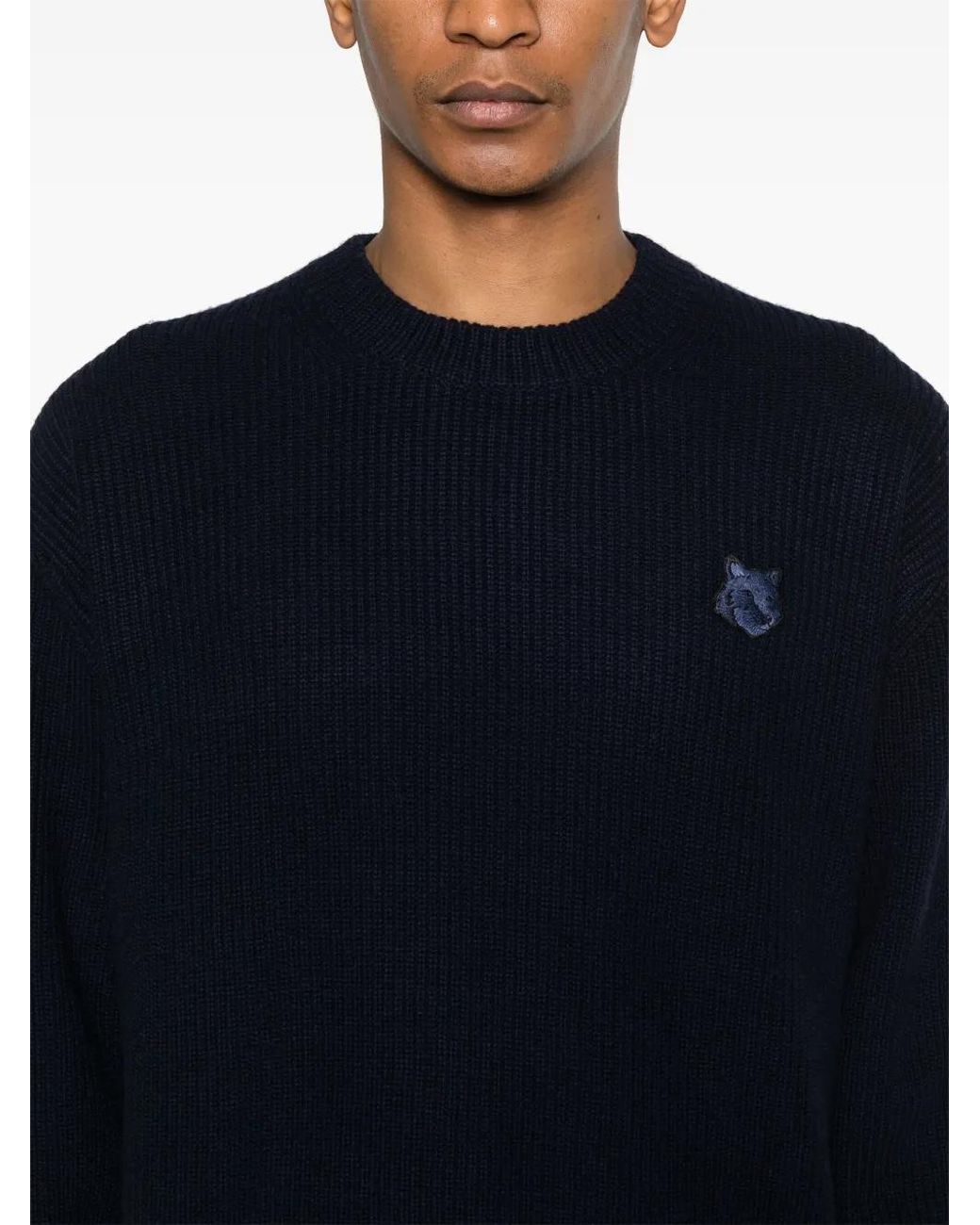 Maison Kitsuné Blue Sweaters for men