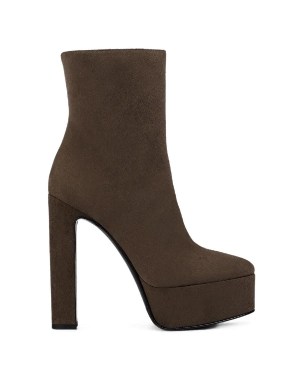 Le Silla Brown Nora Platform Ankle Boots