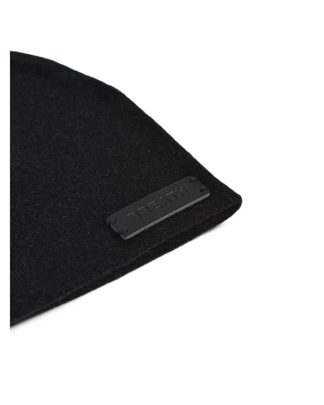 BREATH Black Eagle Embroidered Beanie Hat for men