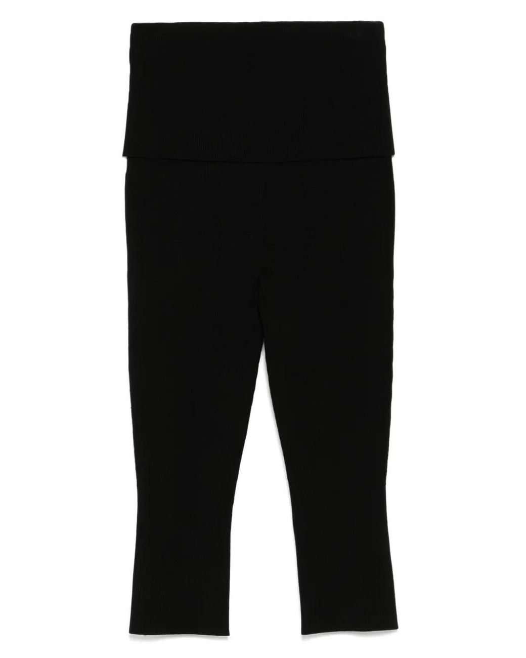 3.1 Phillip Lim Black Compact Rib Capris