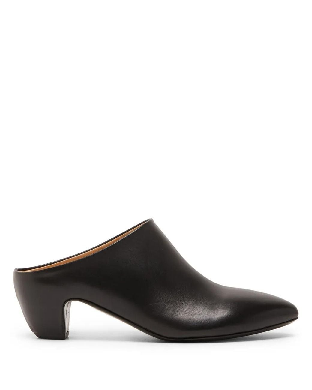 Marsèll Black 60Mm Stonda Leather Mules