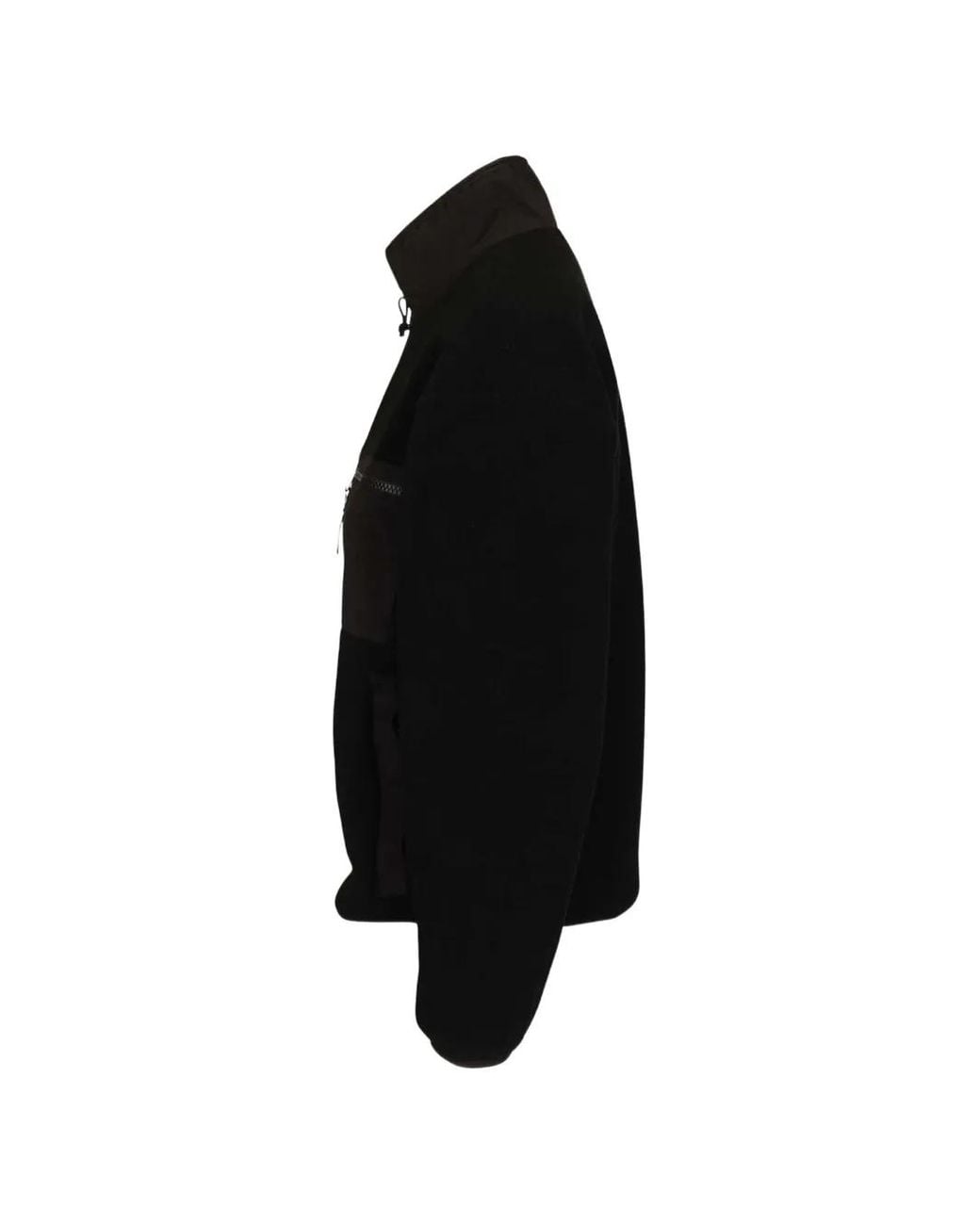 Patagonia Black Logo-Patch Fleece Jacket